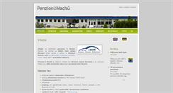 Desktop Screenshot of penzionumachu.cz